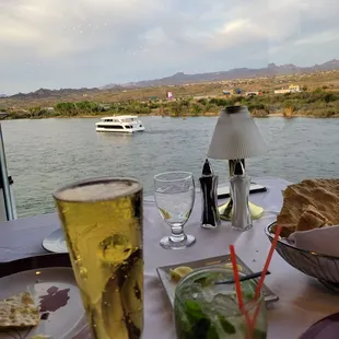 We got very luck with the view!