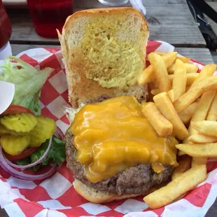 Green Chili Burger