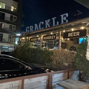 the outside of the restaurant