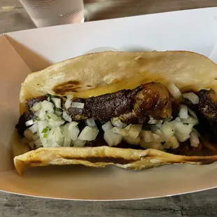 Carnitas taco