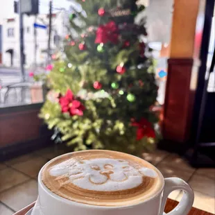 Coconut milk latte