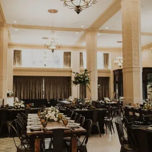 Grand Ballroom Reception  - @kcmaye