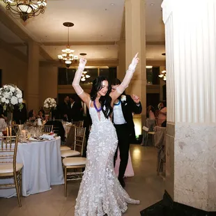 The Grand Ballroom Wedding Reception - @tonigphoto