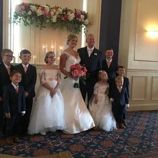 Bridal party pictures