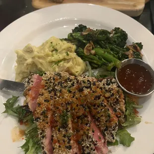 Wasabi &amp; Sesame Crusted Ahi Tuna Steak