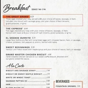Breakfast
