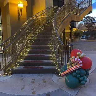 Stairway entrance.