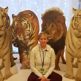 Just one of the many EFRC tour guides and volunteers