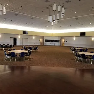 View from stage