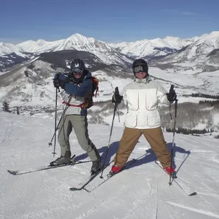 Chris and Brandon on top of the Butte