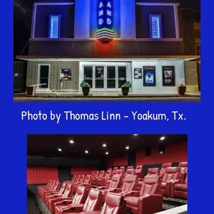 Reclining seats and great ambiance