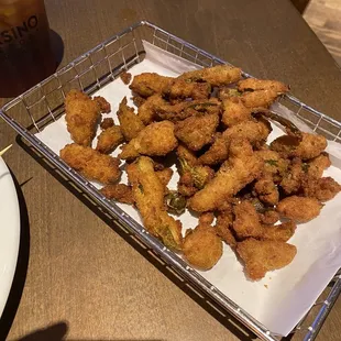 Fried pickles