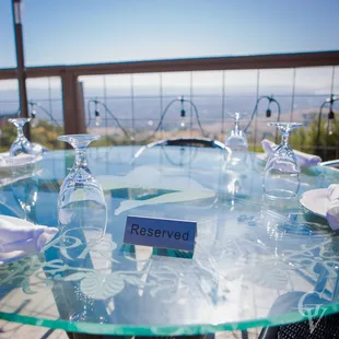 dinner and fresh air at the Grand View