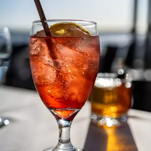 Blood Orange Italian Soda ($6)
