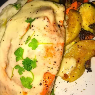 Crab Stuffed Salmon