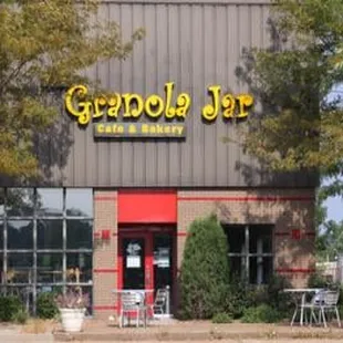 the front of the store