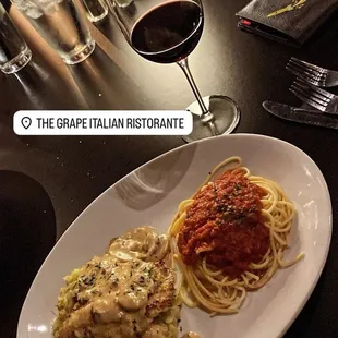 pasta dish, pasta, food