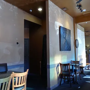 the interior of a restaurant