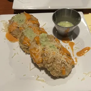 The fried green tomatoes appetizer is delicious!