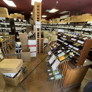 Lots of different wine options!