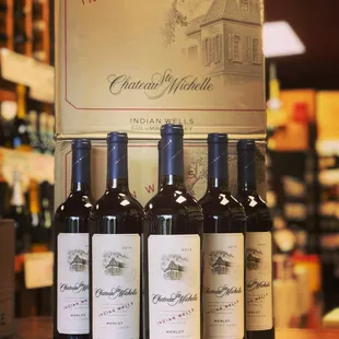 Hot Buy! Wine Enthusiast 90 2014 Chateau Ste. Michelle Merlot Columbia Valley Indian Wells Retail Price - $18.00 Our Price $8.45