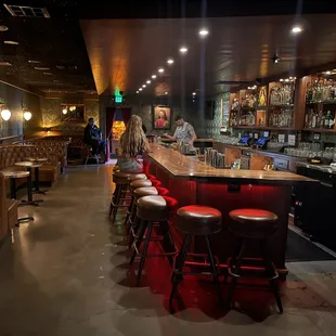 Bar Area facing North.... And my wife. Lol