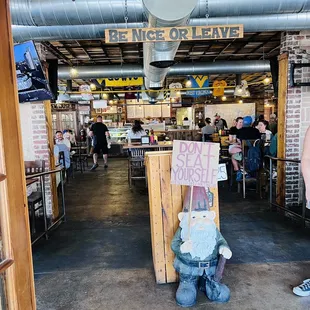 Hostess stand