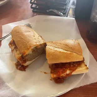 Meatball Parm Sandwich