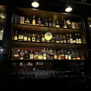 Inside - bar area - nice selection