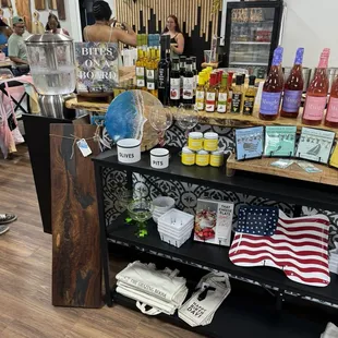 sushi and sashimi, interior