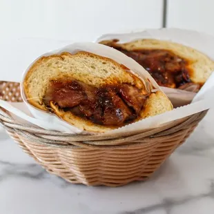 BBQ Tri-tip Sandwich