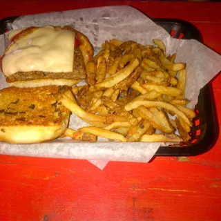 Roasted Red Pepper Burger