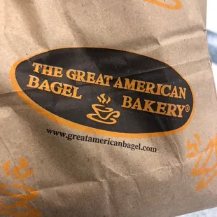 a paper bag