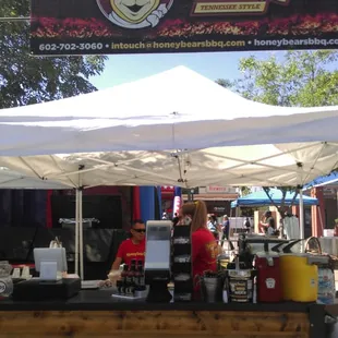 Honey Bear's BBQ Stand