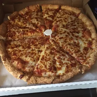 So good, tons of cheese and the best sauce!