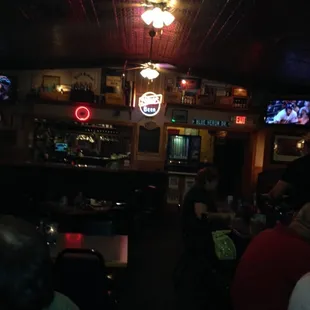 Here's the inside of the restaurant. Great space!