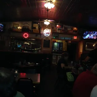 Here's the inside of the restaurant. Great space!