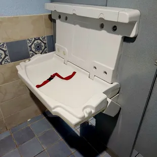 Sept 2022: In the women&apos;s restroom