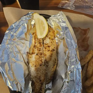 grilled fish