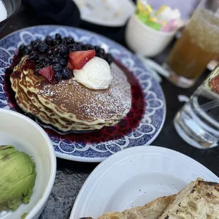Blueberry Compote Blueberry Pancakes