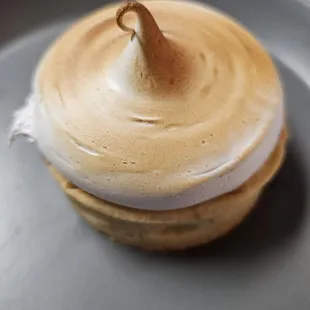 EUROPEAN TART - Caramel,  chocolate mousse, marshmallow topping