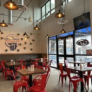 Interior late afternoon