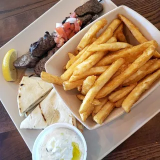 Grilled Steak Souvlaki