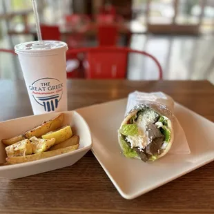 The Great Greek Gyro Meal