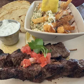 STEAK TENDERLOIN SOUVLAKI