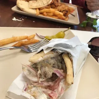 GRILLED CHICKEN SOUVLAKI