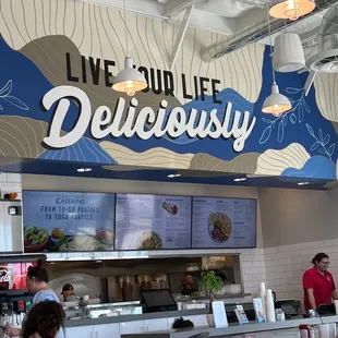 Order at the counter