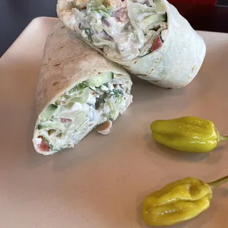 Greek Salad Wrap