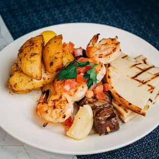 Shrimp Souvlaki