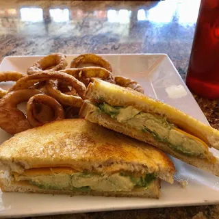 Avocado Cheddar Melt Sandwich
